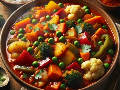 Curry z warzywami – Przepis